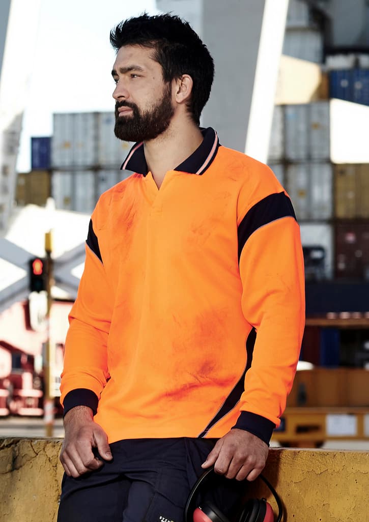 Orange/Navy