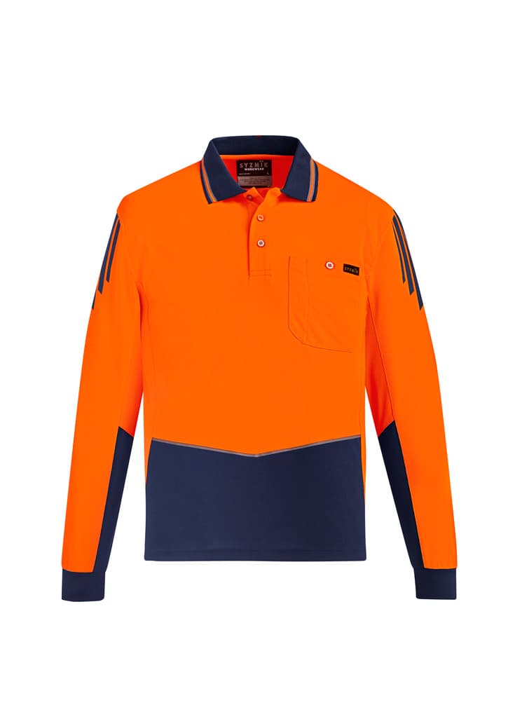 Orange/Navy