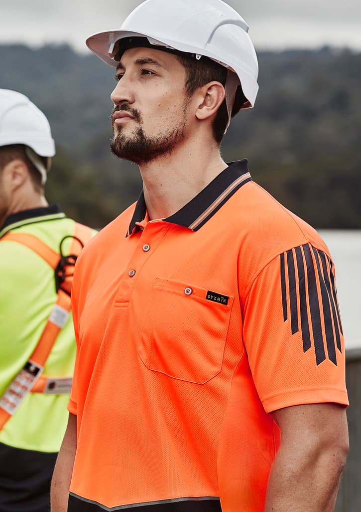 Orange/Navy