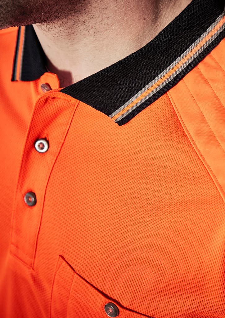 Orange/Navy