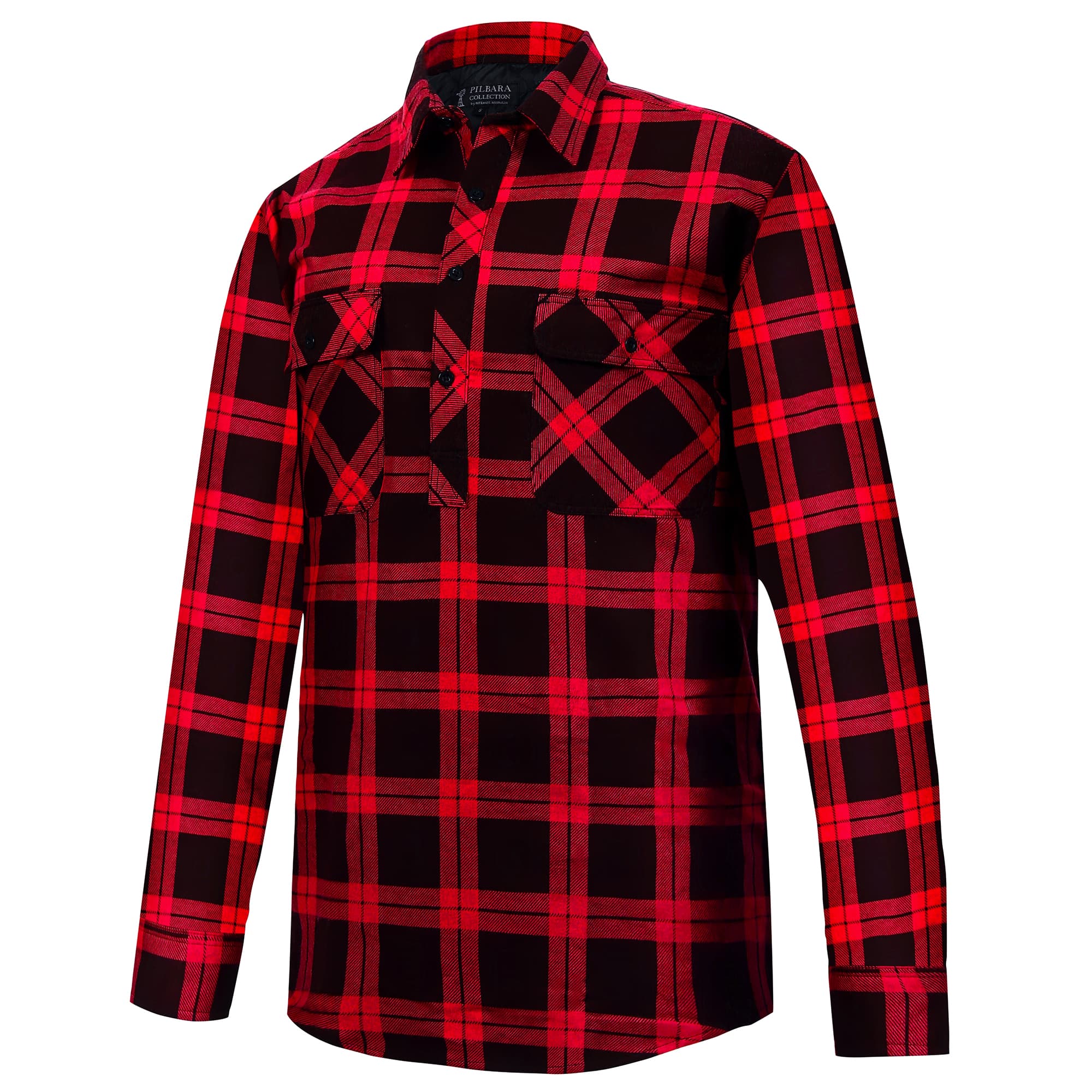 Closed Front Flannelette Shirt